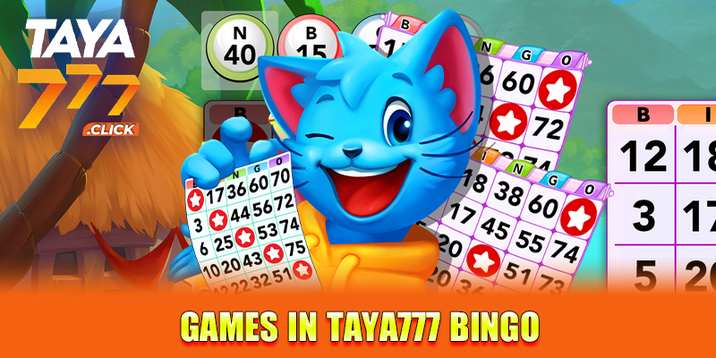 Taya777 Bingo games